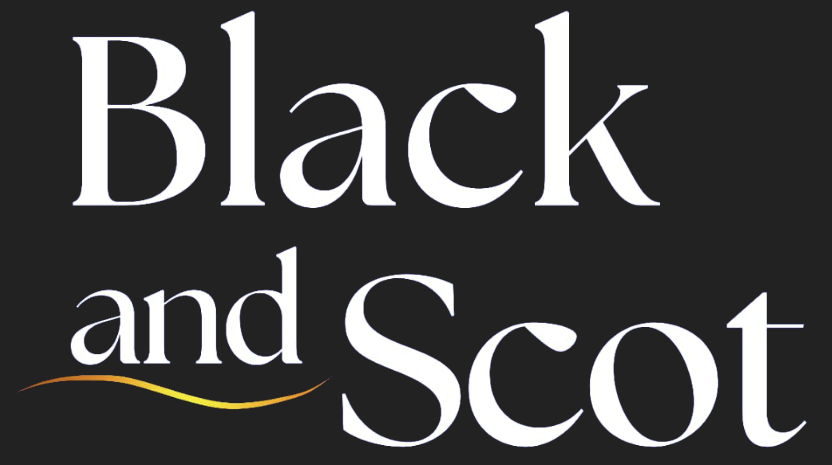 Black and Scot Logo Footer